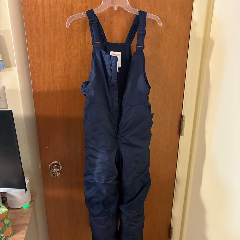 Cat & Jack Dark Blue Snow Bib kids size L